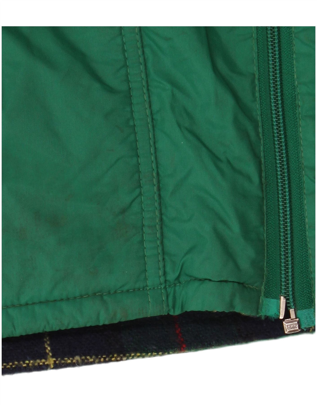 K-Way Chaqueta impermeable con capucha para hombre UK 42 XL Poliamida verde