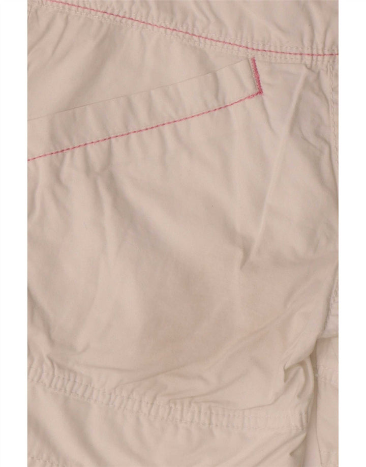 Pantalones cortos Calvin Klein para mujer W28 Algodón blanco mediano