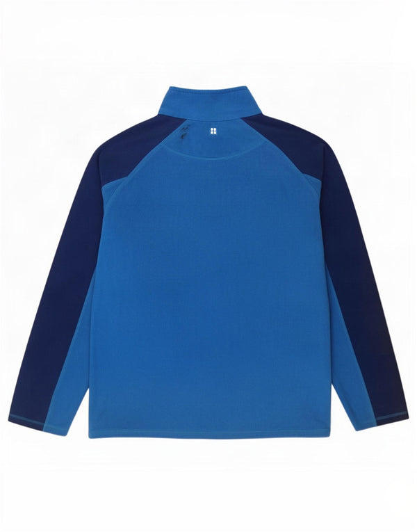 Jersey polar para mujer Mountain Warehouse UK 46 Large Azul Colorblock