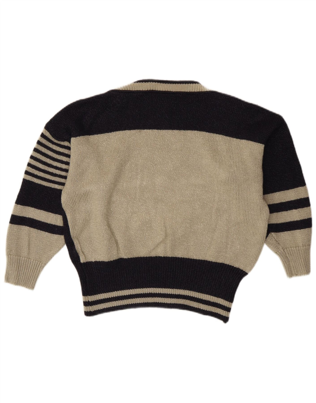 Avant Garde - Jersey con cuello barco para mujer, talla 40, talla mediana, azul marino
