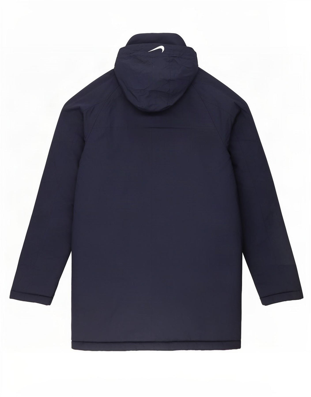 Nike Abrigo acolchado con capucha para hombre UK 40 Large Poliéster azul marino