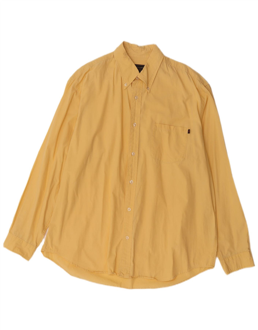 Camisa Marlboro Classics Hombre 2XL Algodón Amarillo