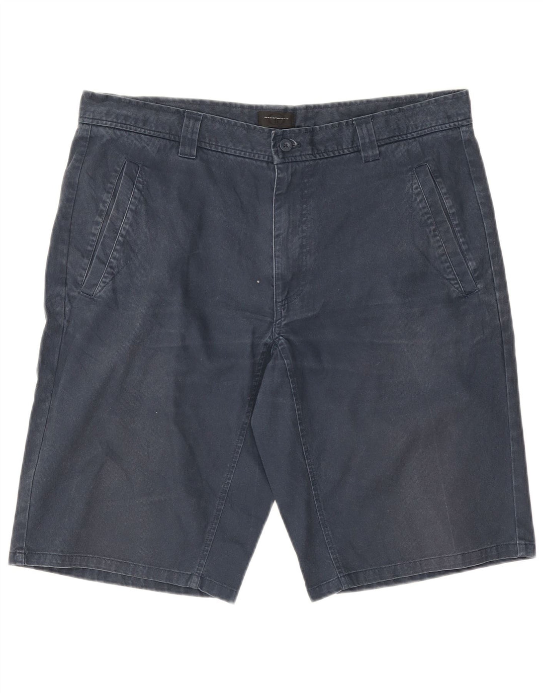 Sergio Tacchini Pantalones cortos chinos para hombre EU 48 Medium W36 Azul marino Algodón