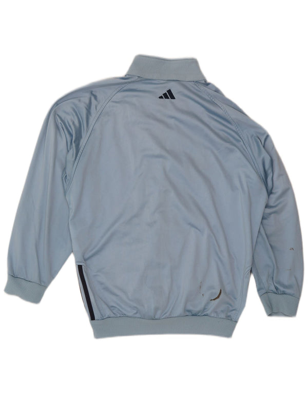Adidas - Chaqueta de chándal holgada para hombre, talla 34/36, color azul pequeño