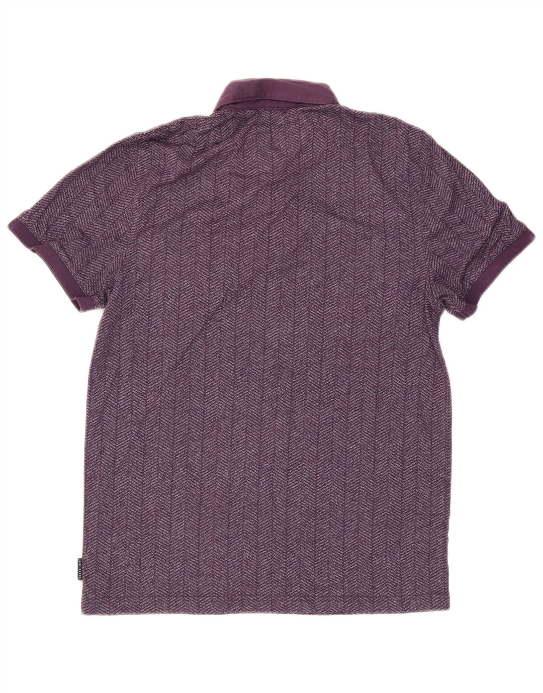 Ted Baker - Polo para hombre, talla 3, mediana, color morado