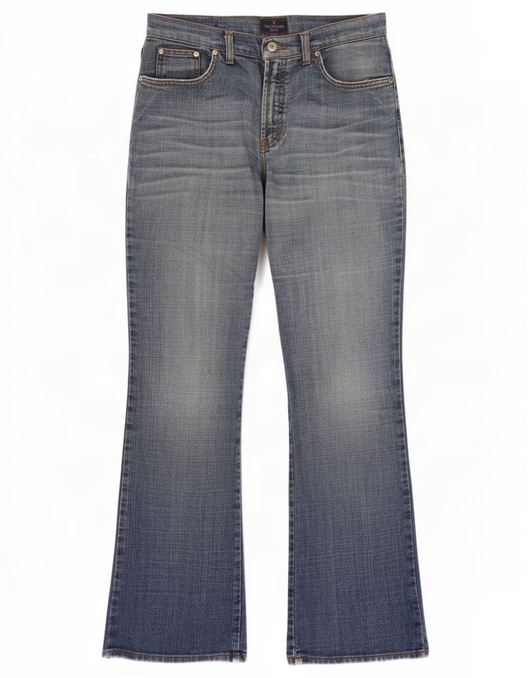 Vaqueros Mujer Trussardi Bootcut W30 L33 Algodón Azul