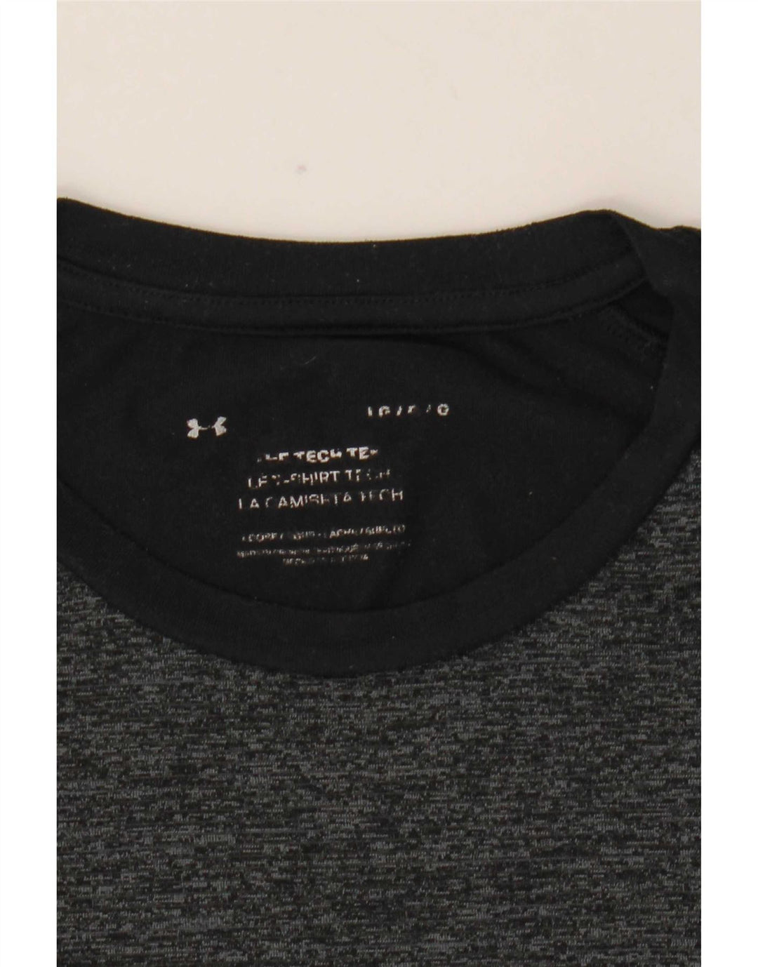 Under Armour - Camiseta para hombre, talla grande, color negro