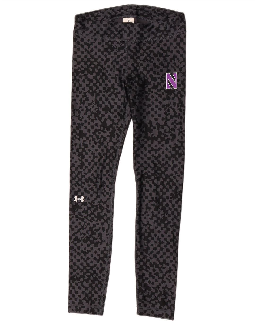 Under Armour Leggings para mujer UK 40 Poliéster geométrico gris medio