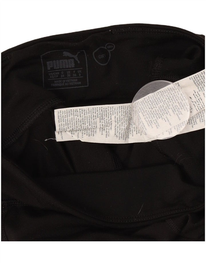 Puma Leggings para mujer Reino Unido 8 Pequeño Poliéster negro