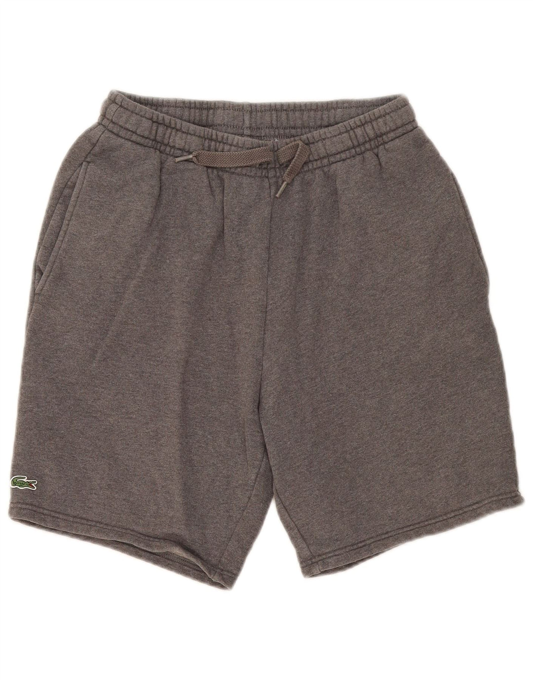 Pantalones cortos deportivos para hombre Lacoste Talla 4 Algodón moteado gris medio