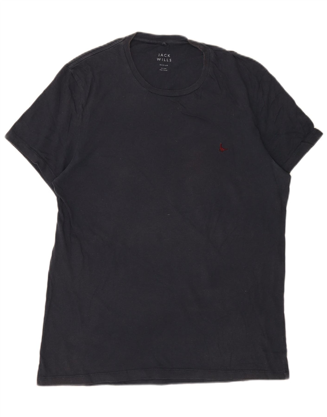 Camiseta Jack Wills Hombre Top Medium Azul Marino Algodón