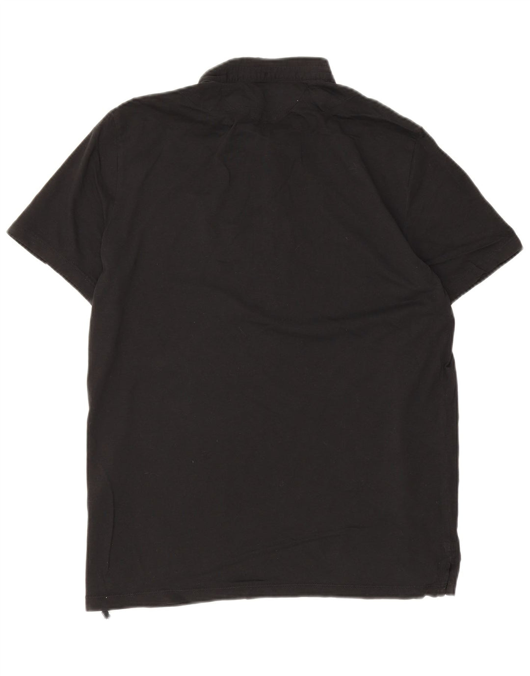 All Saints Polo Hombre Algodón Negro Mediano