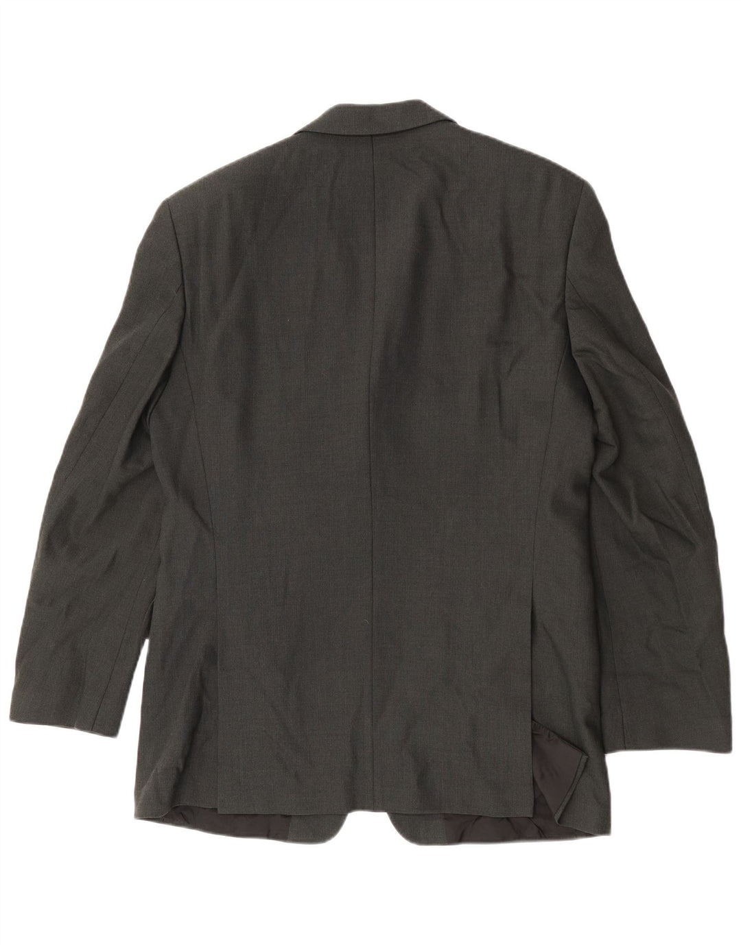 Hugo Boss Chaqueta tipo blazer de 3 botones para hombre EU 50 Grande Lana gris
