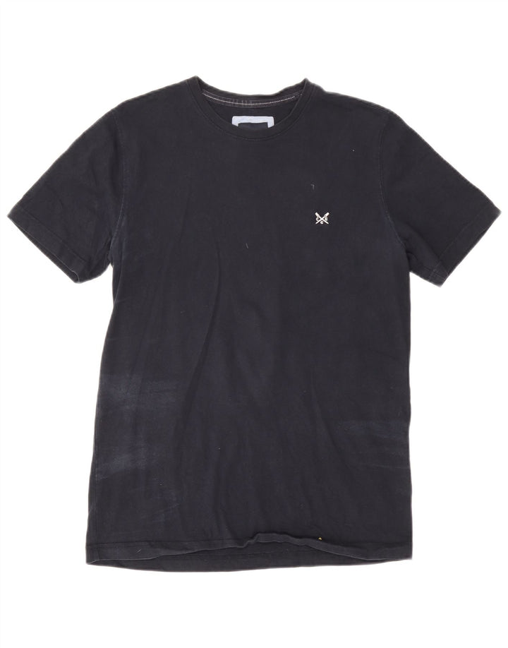 Crew Clothing Camiseta para hombre Top Medium Azul marino Algodón