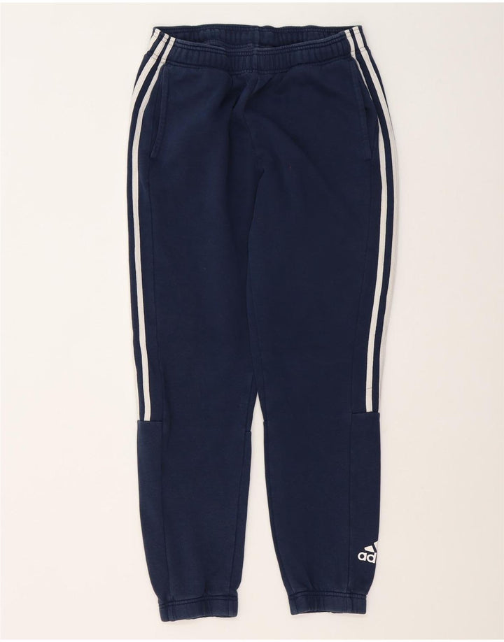Adidas Hombre Pantalones De Chándal Joggers Medium Azul Marino