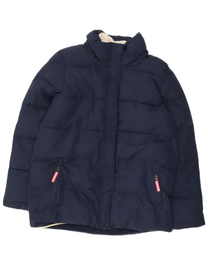 BODEN Chaqueta Acolchada Sherpa Niña 15-16 Años Azul Marino Poliéster