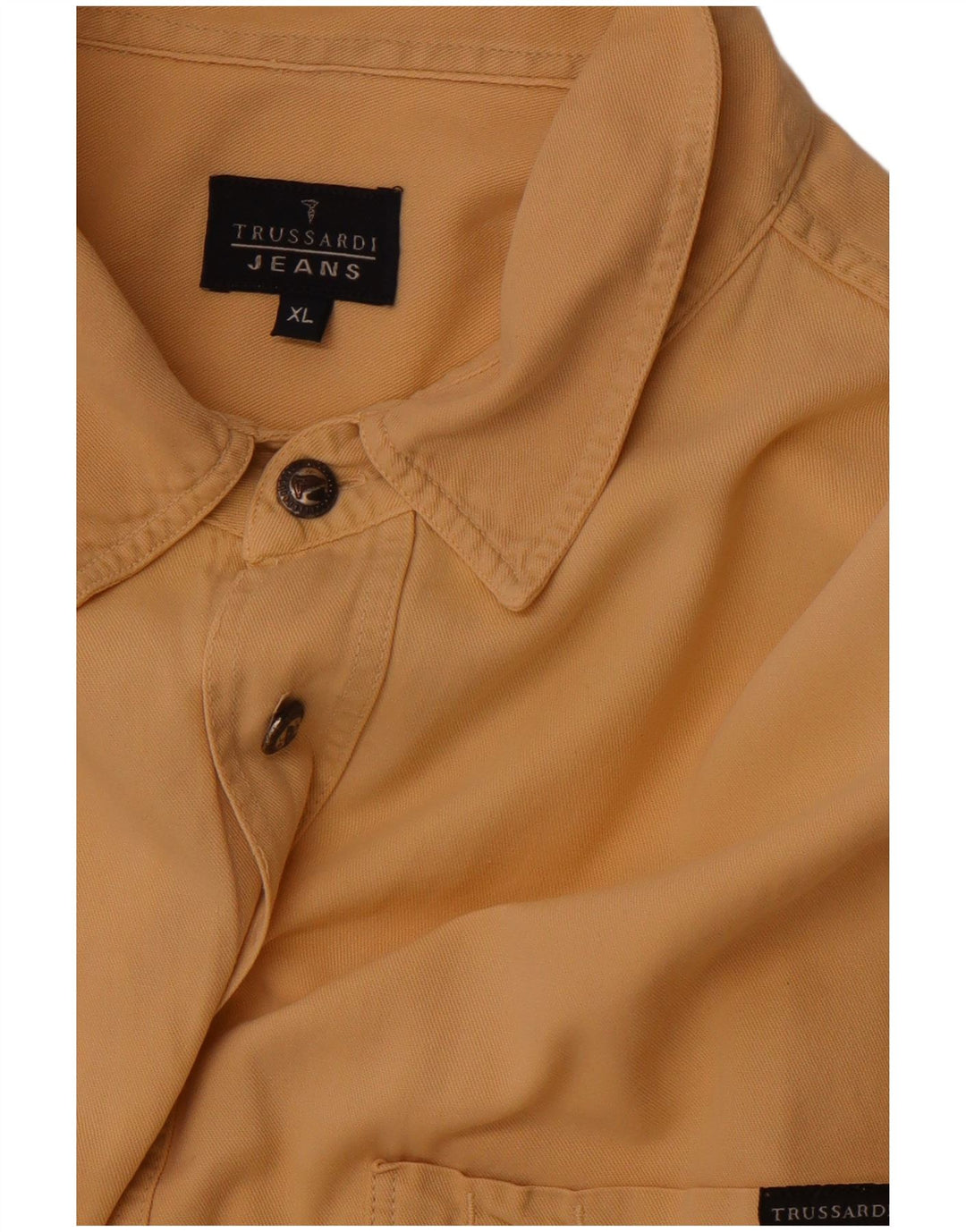 TRUSSARDI JEANS Camisa Hombre XL Marrón