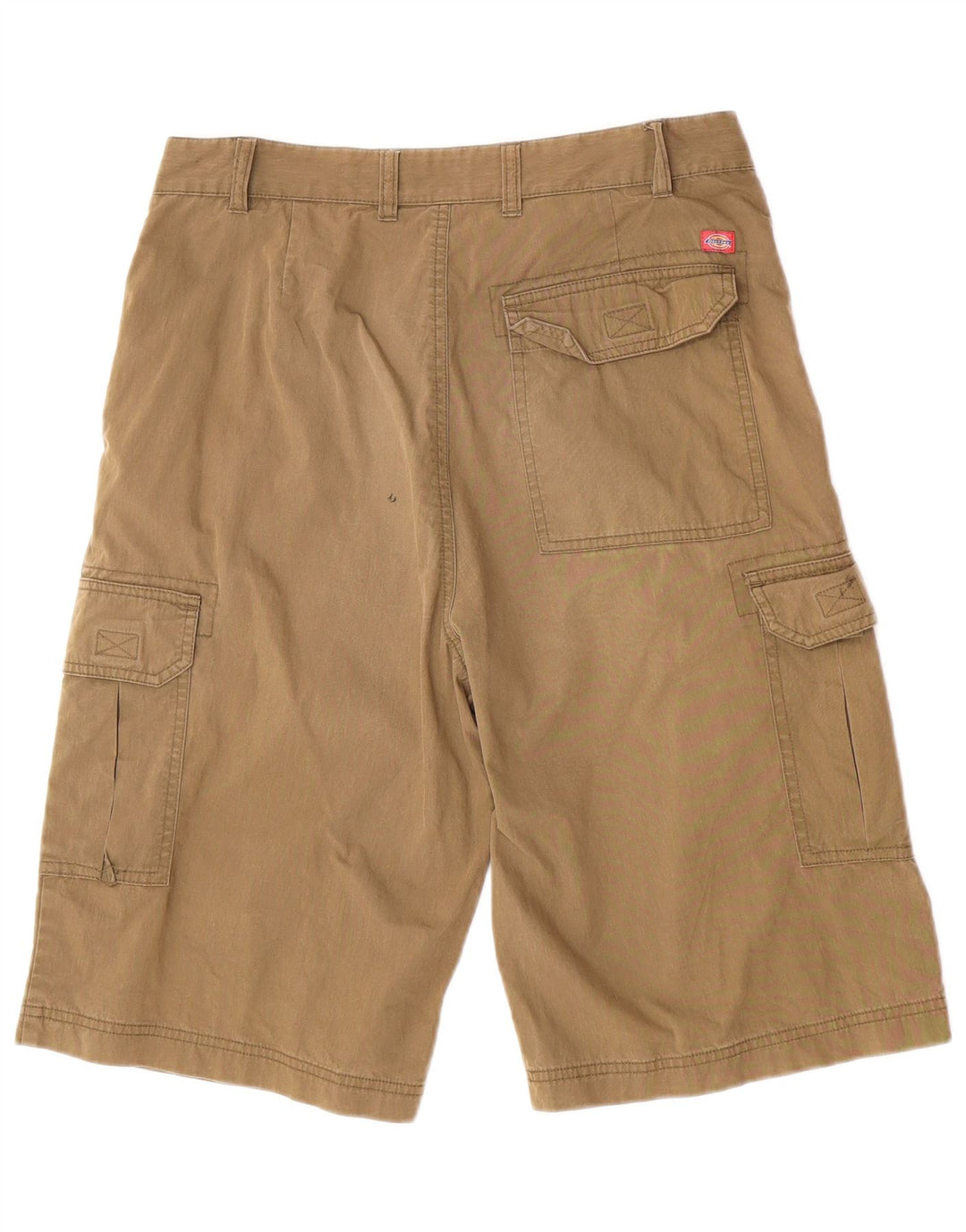 Dickies Mens Cargo Shorts Medium W33 Algodón Caqui