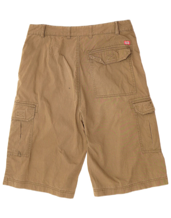 Dickies Mens Cargo Shorts Medium W33 Algodón Caqui