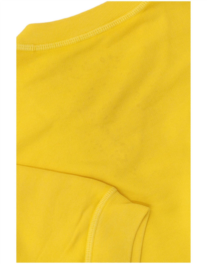 Dsquared2 Hombre Sudadera De Manga Corta Jumper Small Amarillo Algodón