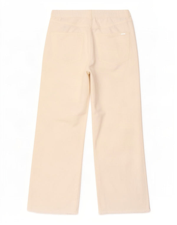 Massimo Dutti Jeans Sueltos De Tiro Alto Para Mujer EU 38 Small W28 L26 Off White
