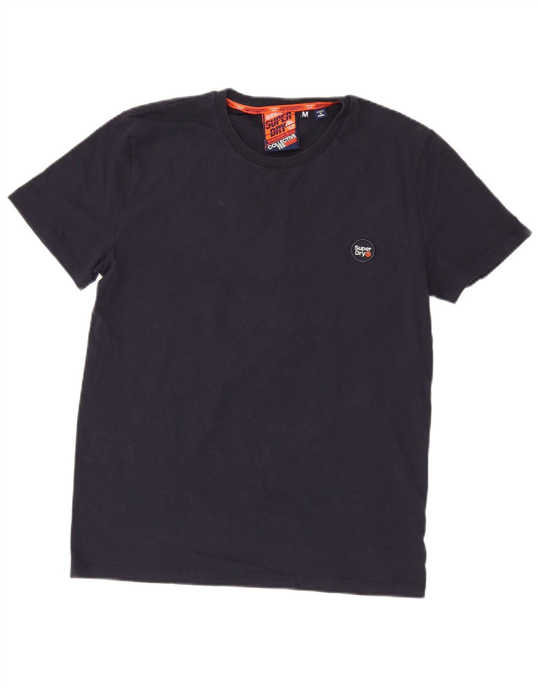 Camiseta Superdry Hombre Top Medium Azul Marino Algodón
