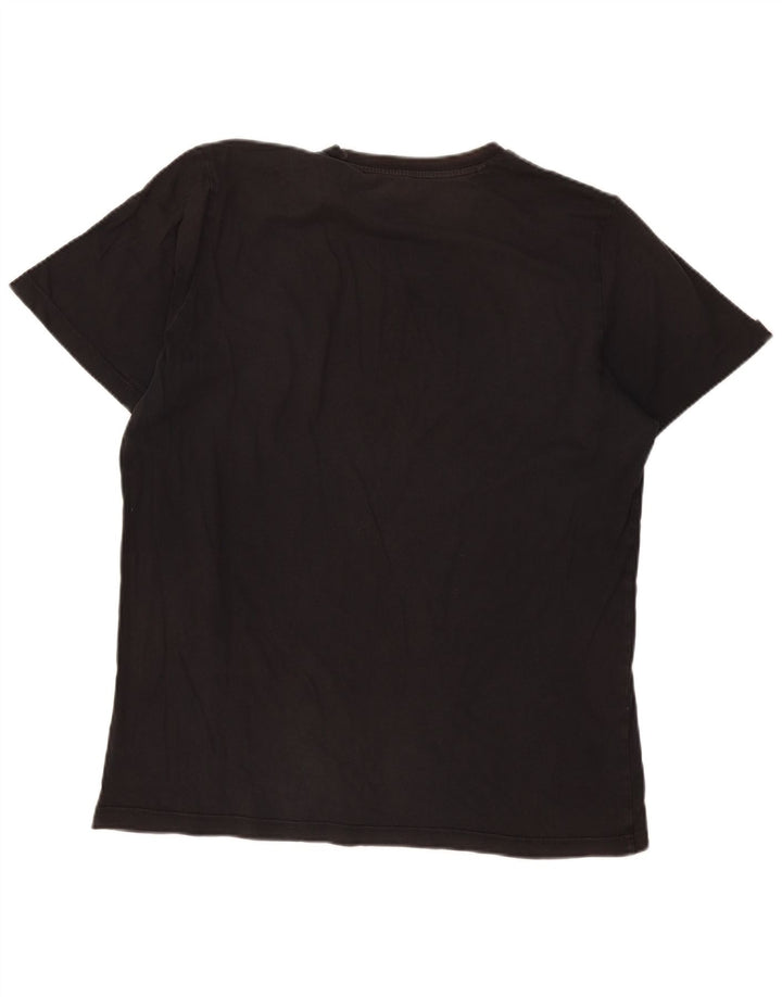 Adidas - Camiseta gráfica para hombre, talla grande, color negro