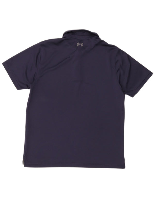 Polo Under Armour Hombre XL Poliéster Azul Marino