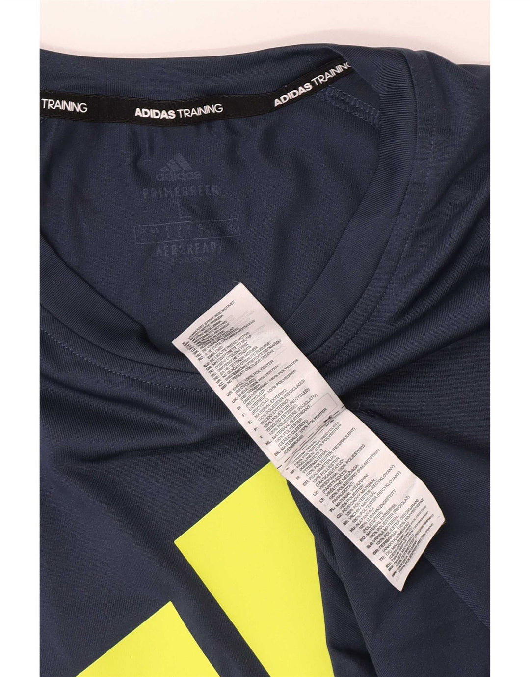 Adidas - Camiseta con gráfico regular para hombre, talla grande, color azul marino