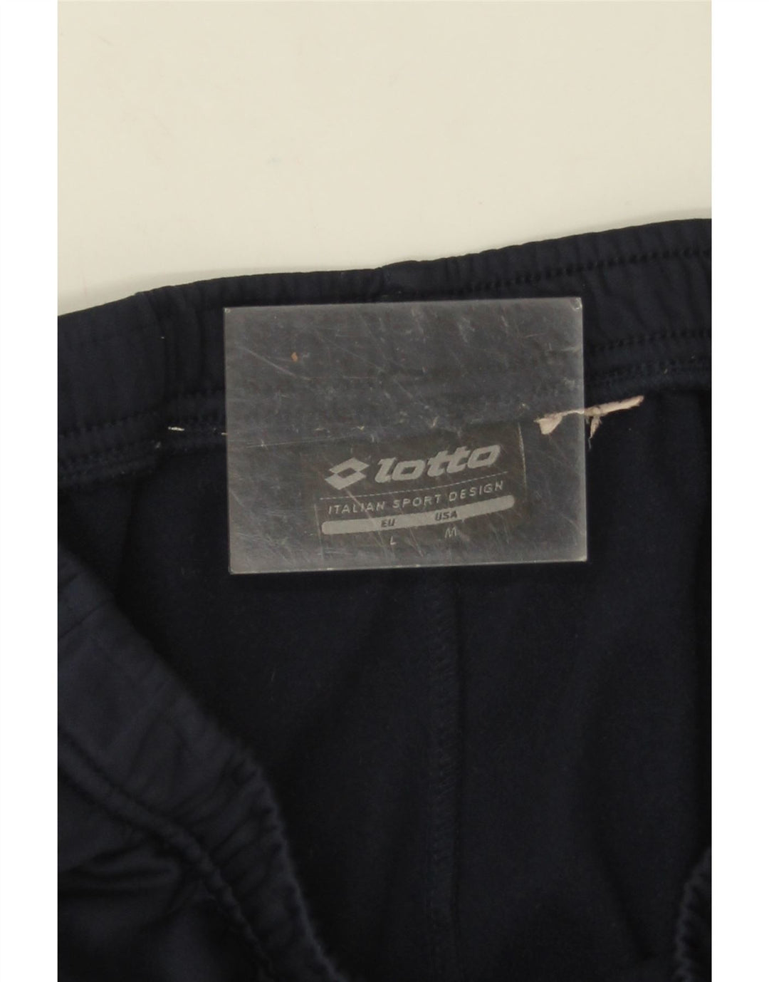 Lotto Hombre Pantalones De Chándal Joggers Large Azul Marino