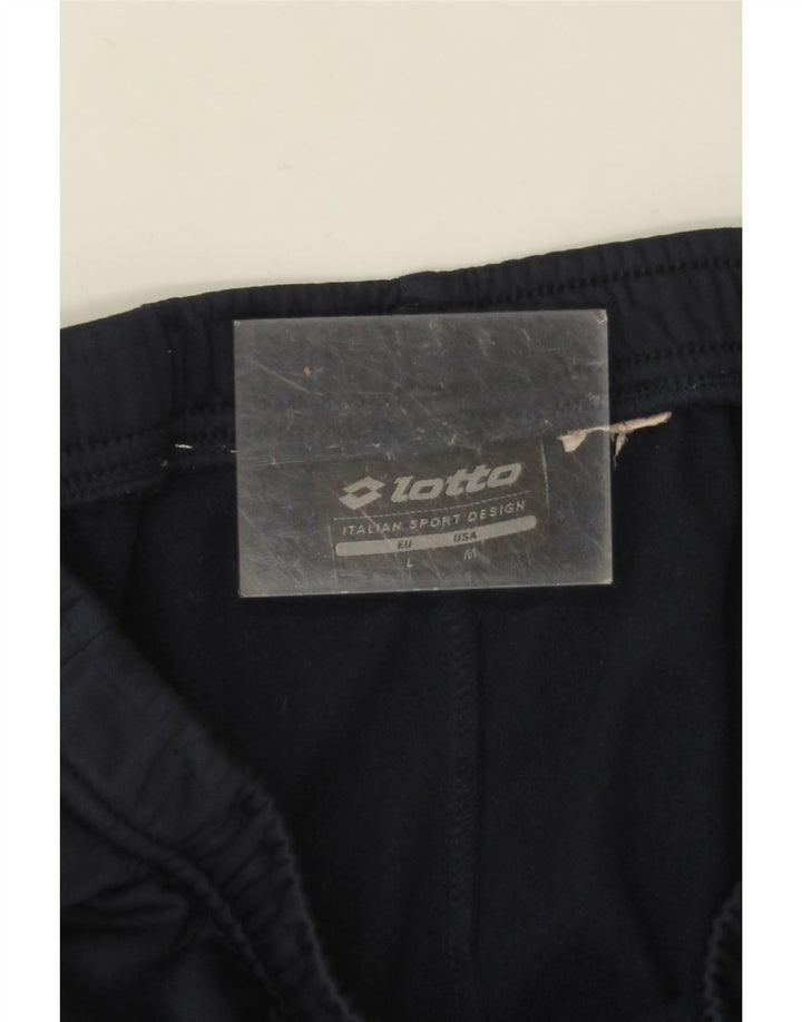 Lotto Hombre Pantalones De Chándal Joggers Large Azul Marino