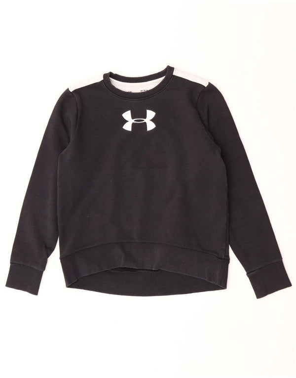 Under Armour Sudadera tipo jersey para mujer UK 44 Medium Black Colourblock