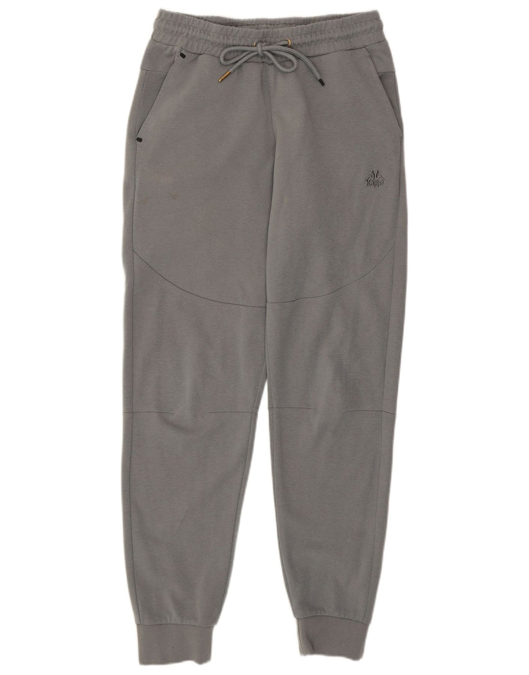 Kappa Hombre Pantalones De Chándal Joggers Small Gris Colorblock