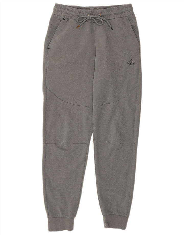 Kappa Hombre Pantalones De Chándal Joggers Small Gris Colorblock