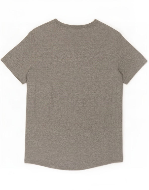 Camiseta Nike para mujer Top UK 12 Algodón moteado gris medio