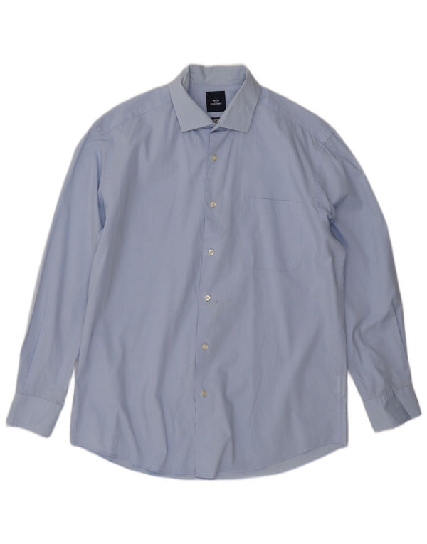 Dockers Camisa para hombre Talla 15 1/2 Algodón azul mediano