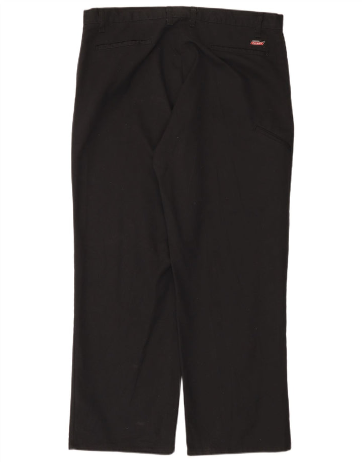 Dickies Pantalón chino regular para hombre W40 L32 Poliéster negro