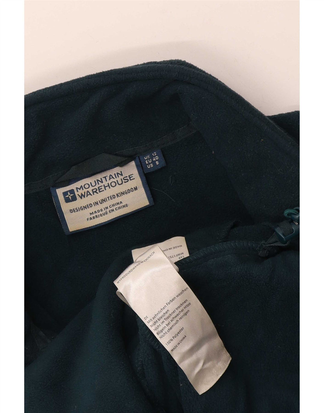 Chaqueta polar con forro para mujer Mountain Warehouse UK 42 Poliéster verde medio