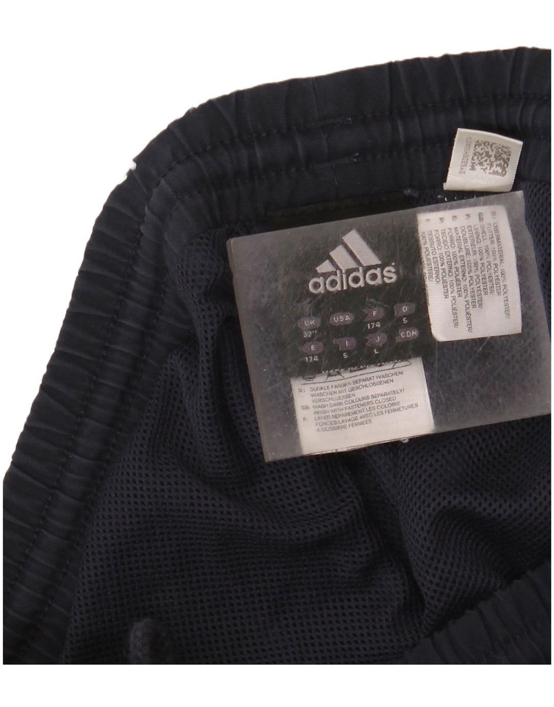 Pantalón De Chándal Adidas Hombre Medio Azul Marino Poliéster