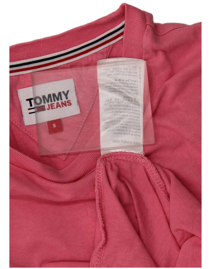 TOMMY HILFIGER Camiseta para hombre Top Small Rosa Algodón