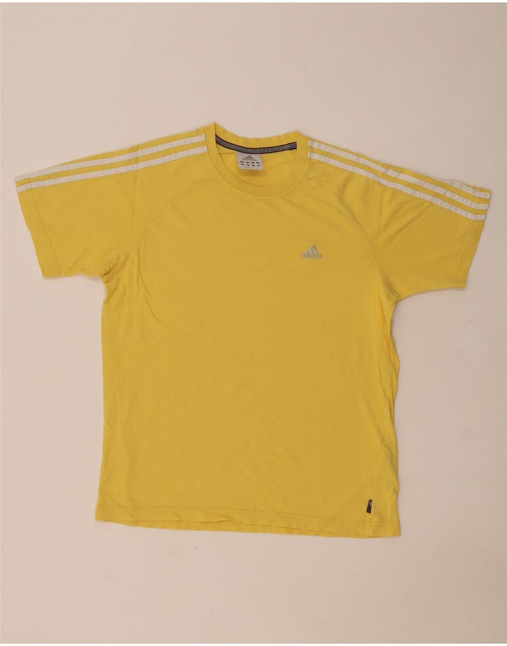 Adidas Hombre Camiseta Top Small Amarillo Algodón