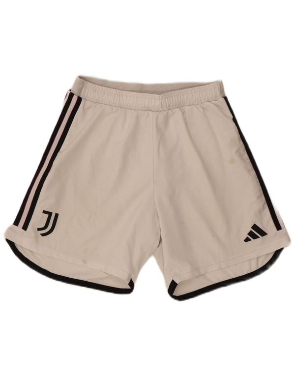Adidas Mens Juventus Sport Shorts Medio Blanco Poliéster