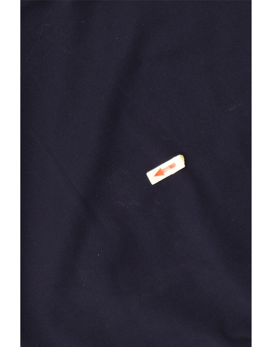 KAPPA Hombre Zip Neck Sudadera Jumper XL Azul Marino Colorblock Poliéster