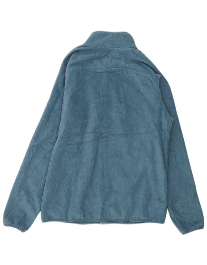 Marks & Spencer Chaqueta polar para hombre UK 38 Poliéster azul medio