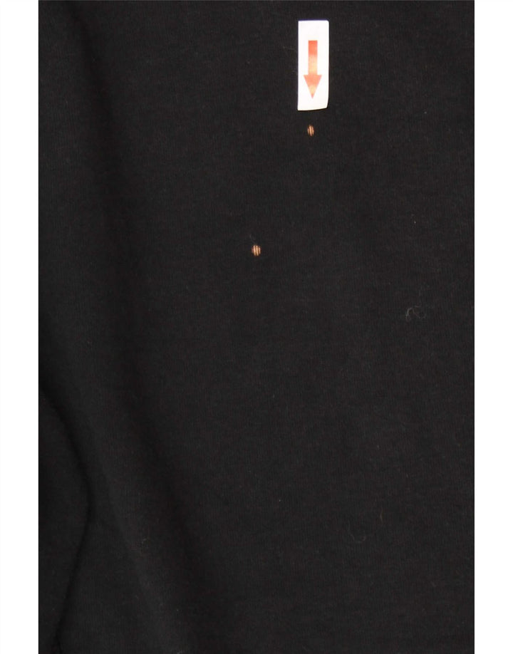Superdry Hombre Sudadera Con Capucha Y Cremallera De Algodón Negro Mediano