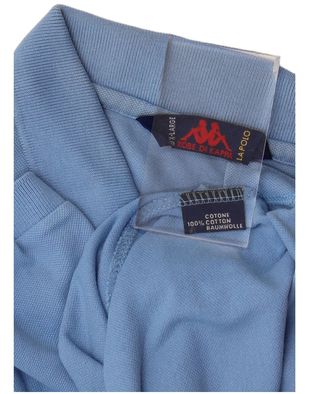 KAPPA Polo Hombre XL Algodón Azul