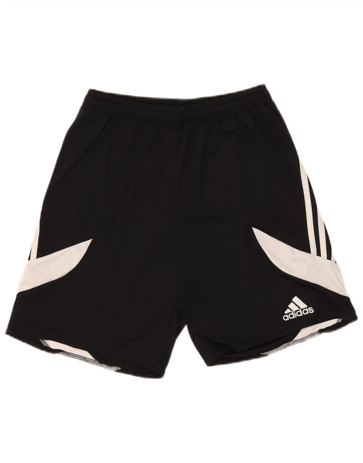 Adidas Mens Climalite Sport Shorts Pequeño Negro Colorblock Poliéster