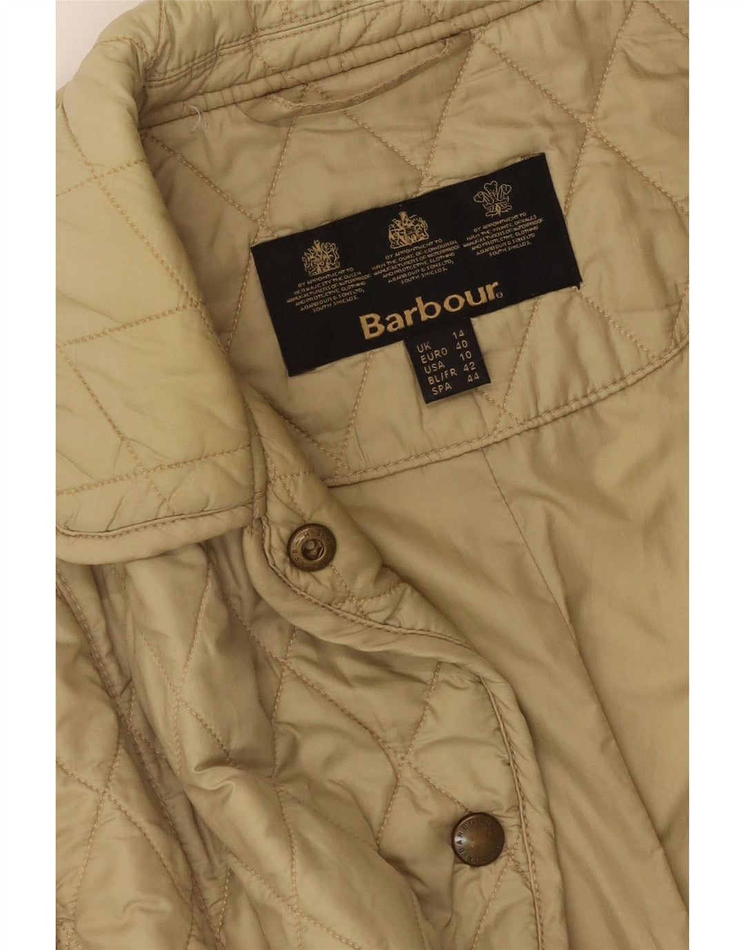 Barbour Chaqueta acolchada para mujer Reino Unido 44 Grande Verde