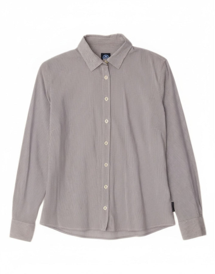 Camisa para mujer North Sails UK 40 Small Azul Rayas Algodón