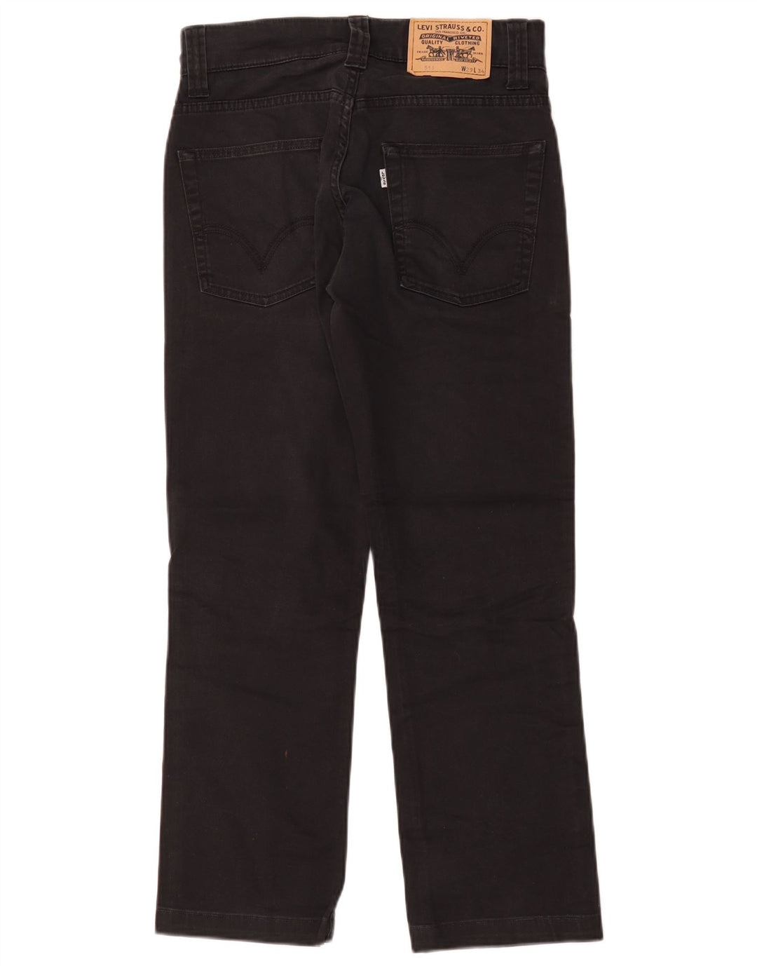 Levi's Hombre 511 Pantalones Casuales Slim W29 L26 Negro